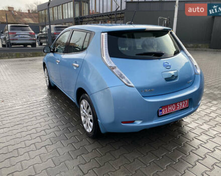 Синий Ниссан Лиф, объемом двигателя 0 л и пробегом 104 тыс. км за 6899 $, фото 3 на Automoto.ua