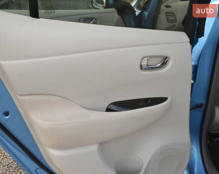 Синий Ниссан Лиф, объемом двигателя 0 л и пробегом 112 тыс. км за 6700 $, фото 16 на Automoto.ua