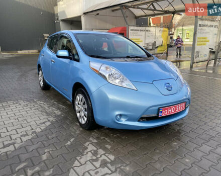 Синий Ниссан Лиф, объемом двигателя 0 л и пробегом 104 тыс. км за 6899 $, фото 7 на Automoto.ua