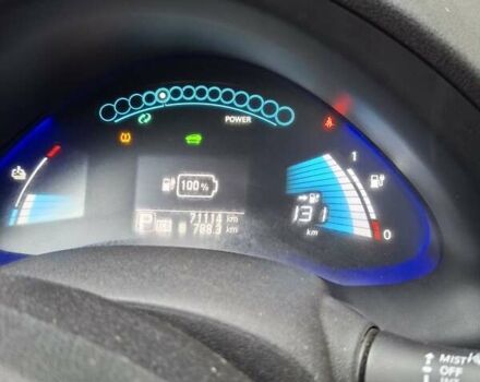 Синий Ниссан Лиф, объемом двигателя 0 л и пробегом 72 тыс. км за 6300 $, фото 21 на Automoto.ua