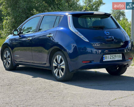 Синий Ниссан Лиф, объемом двигателя 0 л и пробегом 101 тыс. км за 10400 $, фото 8 на Automoto.ua