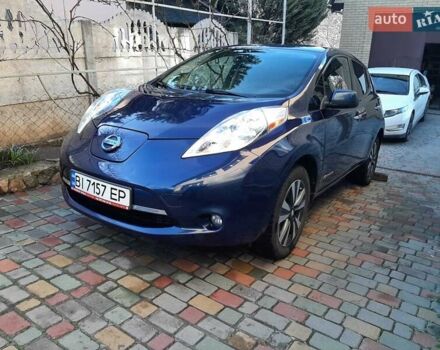 Синий Ниссан Лиф, объемом двигателя 0 л и пробегом 107 тыс. км за 10500 $, фото 1 на Automoto.ua