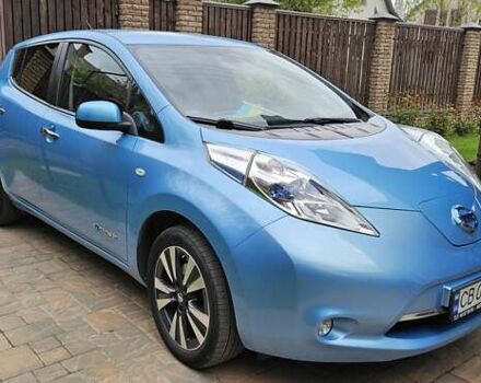 Синий Ниссан Лиф, объемом двигателя 0 л и пробегом 109 тыс. км за 9600 $, фото 3 на Automoto.ua