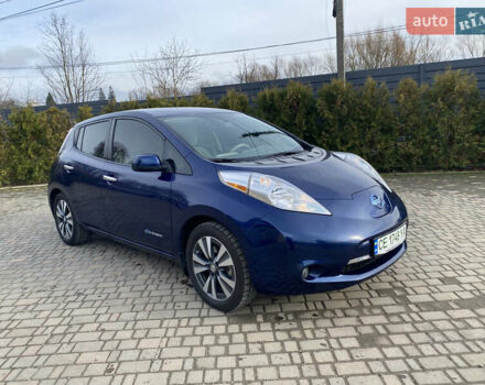 Синій Ніссан Ліф, об'ємом двигуна 0 л та пробігом 96 тис. км за 6200 $, фото 7 на Automoto.ua