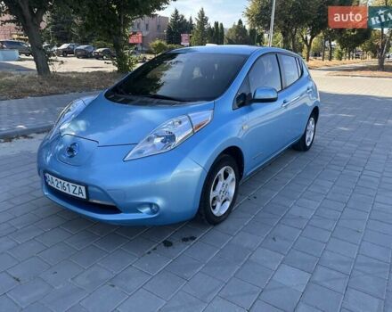 Синий Ниссан Лиф, объемом двигателя 0 л и пробегом 126 тыс. км за 6300 $, фото 3 на Automoto.ua