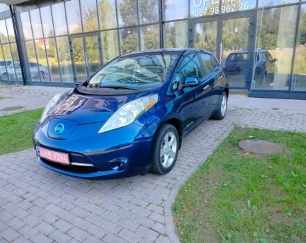Синий Ниссан Лиф, объемом двигателя 0 л и пробегом 64 тыс. км за 7650 $, фото 1 на Automoto.ua