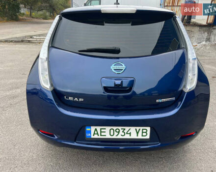 Синий Ниссан Лиф, объемом двигателя 0 л и пробегом 53 тыс. км за 10300 $, фото 5 на Automoto.ua