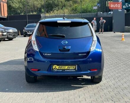 Синий Ниссан Лиф, объемом двигателя 0 л и пробегом 111 тыс. км за 8500 $, фото 4 на Automoto.ua