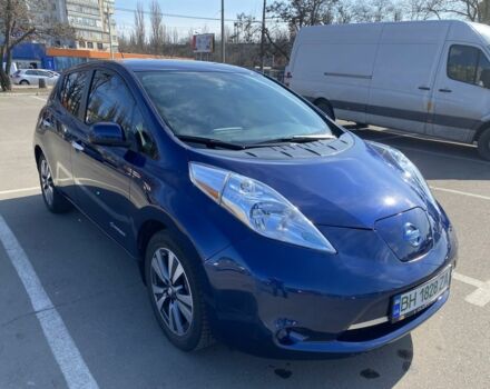 Синий Ниссан Лиф, объемом двигателя 0 л и пробегом 88 тыс. км за 7500 $, фото 2 на Automoto.ua