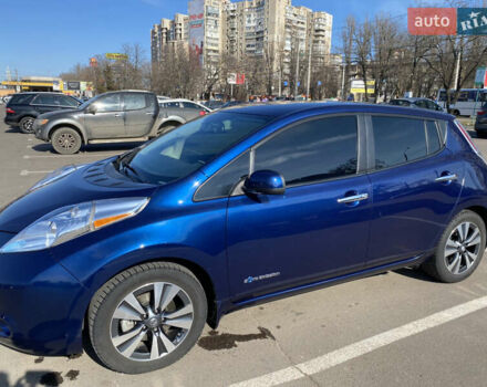 Синий Ниссан Лиф, объемом двигателя 0 л и пробегом 94 тыс. км за 7000 $, фото 7 на Automoto.ua