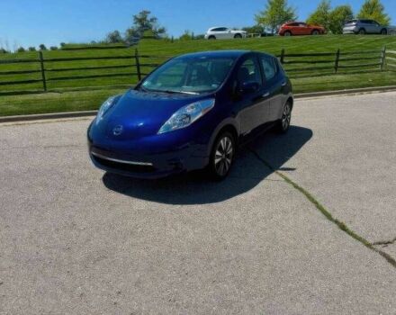 Синий Ниссан Лиф, объемом двигателя 0 л и пробегом 118 тыс. км за 8000 $, фото 2 на Automoto.ua