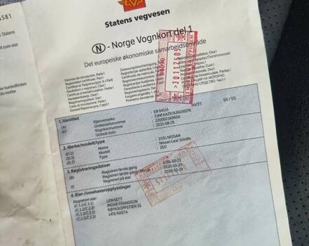 Синій Ніссан Ліф, об'ємом двигуна 0 л та пробігом 80 тис. км за 7333 $, фото 27 на Automoto.ua