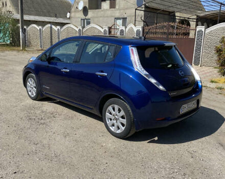 Синий Ниссан Лиф, объемом двигателя 0 л и пробегом 101 тыс. км за 8700 $, фото 5 на Automoto.ua