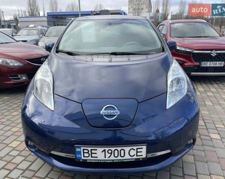Синий Ниссан Лиф, объемом двигателя 0 л и пробегом 126 тыс. км за 7900 $, фото 1 на Automoto.ua