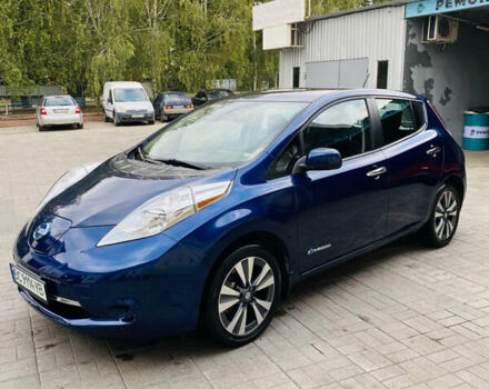 Синій Ніссан Ліф, об'ємом двигуна 0 л та пробігом 96 тис. км за 9000 $, фото 2 на Automoto.ua