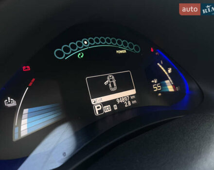 Синий Ниссан Лиф, объемом двигателя 0 л и пробегом 94 тыс. км за 9300 $, фото 23 на Automoto.ua