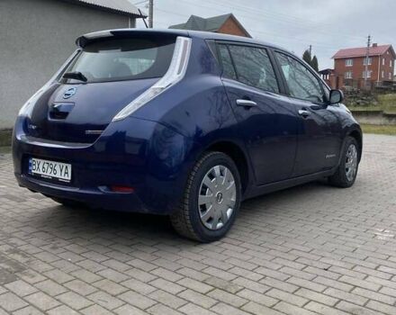 Синий Ниссан Лиф, объемом двигателя 0 л и пробегом 56 тыс. км за 6500 $, фото 4 на Automoto.ua