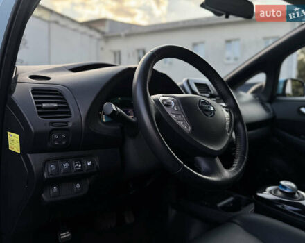 Синий Ниссан Лиф, объемом двигателя 0 л и пробегом 94 тыс. км за 9300 $, фото 21 на Automoto.ua