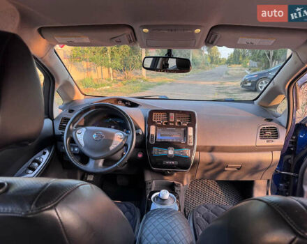 Синий Ниссан Лиф, объемом двигателя 0 л и пробегом 98 тыс. км за 7500 $, фото 4 на Automoto.ua