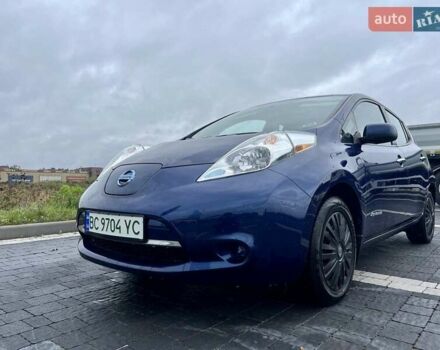 Синий Ниссан Лиф, объемом двигателя 0 л и пробегом 107 тыс. км за 9000 $, фото 2 на Automoto.ua