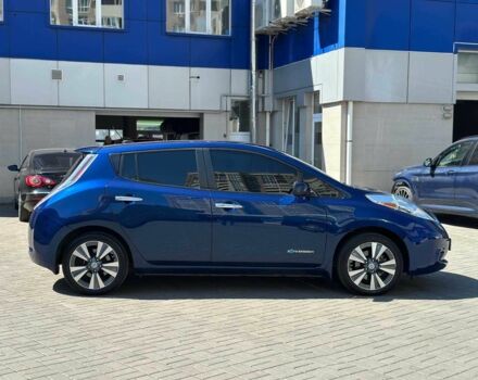 Синий Ниссан Лиф, объемом двигателя 0 л и пробегом 191 тыс. км за 7390 $, фото 5 на Automoto.ua