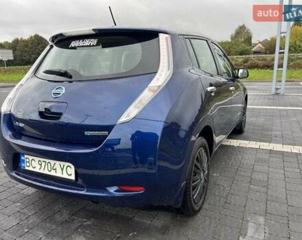 Синий Ниссан Лиф, объемом двигателя 0 л и пробегом 107 тыс. км за 9000 $, фото 1 на Automoto.ua