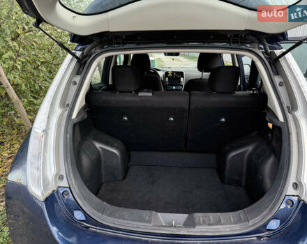 Синий Ниссан Лиф, объемом двигателя 0 л и пробегом 82 тыс. км за 8500 $, фото 6 на Automoto.ua