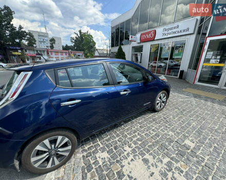Синий Ниссан Лиф, объемом двигателя 0 л и пробегом 82 тыс. км за 8500 $, фото 2 на Automoto.ua