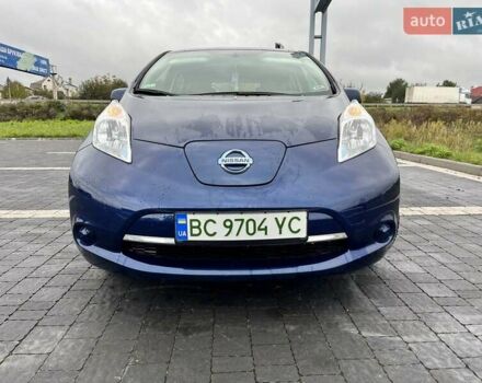 Синий Ниссан Лиф, объемом двигателя 0 л и пробегом 107 тыс. км за 9000 $, фото 5 на Automoto.ua