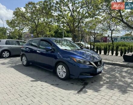 Синій Ніссан Ліф, об'ємом двигуна 0 л та пробігом 57 тис. км за 13600 $, фото 1 на Automoto.ua