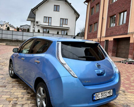 Синий Ниссан Лиф, объемом двигателя 0 л и пробегом 156 тыс. км за 9499 $, фото 8 на Automoto.ua