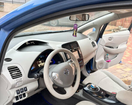 Синий Ниссан Лиф, объемом двигателя 0 л и пробегом 156 тыс. км за 9499 $, фото 14 на Automoto.ua