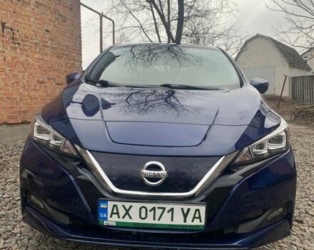 Синий Ниссан Лиф, объемом двигателя 0 л и пробегом 44 тыс. км за 15500 $, фото 1 на Automoto.ua