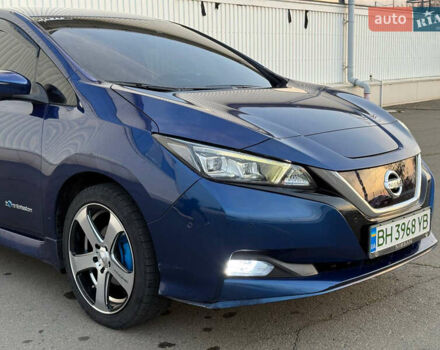Синий Ниссан Лиф, объемом двигателя 0 л и пробегом 76 тыс. км за 16100 $, фото 12 на Automoto.ua