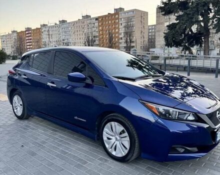 Синий Ниссан Лиф, объемом двигателя 0 л и пробегом 66 тыс. км за 15500 $, фото 3 на Automoto.ua