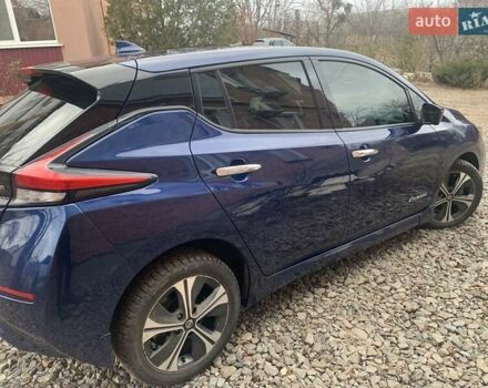 Синий Ниссан Лиф, объемом двигателя 0 л и пробегом 44 тыс. км за 15500 $, фото 4 на Automoto.ua