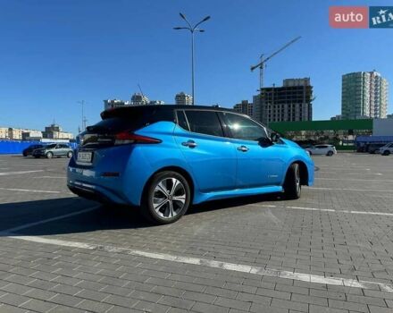 Синий Ниссан Лиф, объемом двигателя 0 л и пробегом 60 тыс. км за 15000 $, фото 3 на Automoto.ua