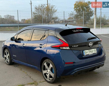 Синий Ниссан Лиф, объемом двигателя 0 л и пробегом 76 тыс. км за 16100 $, фото 7 на Automoto.ua