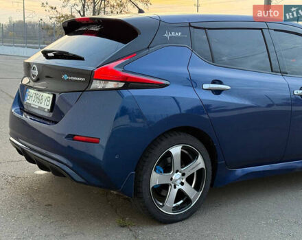 Синий Ниссан Лиф, объемом двигателя 0 л и пробегом 76 тыс. км за 16100 $, фото 46 на Automoto.ua