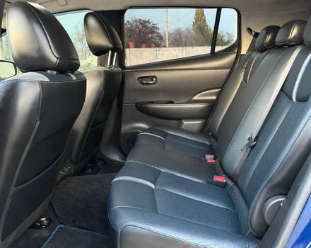 Синий Ниссан Лиф, объемом двигателя 0 л и пробегом 76 тыс. км за 16100 $, фото 25 на Automoto.ua
