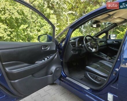 Синій Ніссан Ліф, об'ємом двигуна 0 л та пробігом 81 тис. км за 14500 $, фото 40 на Automoto.ua