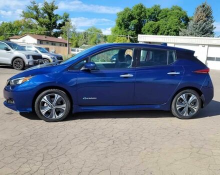 Синий Ниссан Лиф, объемом двигателя 0 л и пробегом 42 тыс. км за 6400 $, фото 3 на Automoto.ua