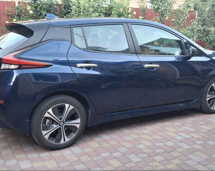 Синий Ниссан Лиф, объемом двигателя 0 л и пробегом 43 тыс. км за 17750 $, фото 1 на Automoto.ua