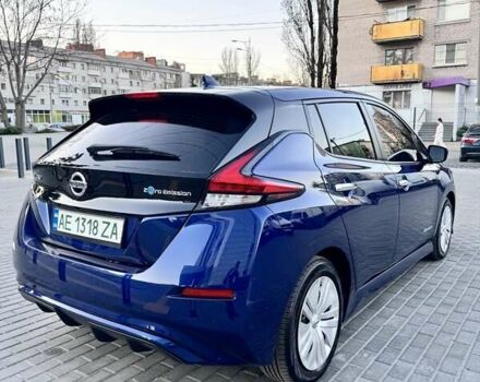 Синий Ниссан Лиф, объемом двигателя 0 л и пробегом 66 тыс. км за 15500 $, фото 6 на Automoto.ua