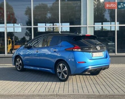 Синий Ниссан Лиф, объемом двигателя 0 л и пробегом 34 тыс. км за 14900 $, фото 1 на Automoto.ua