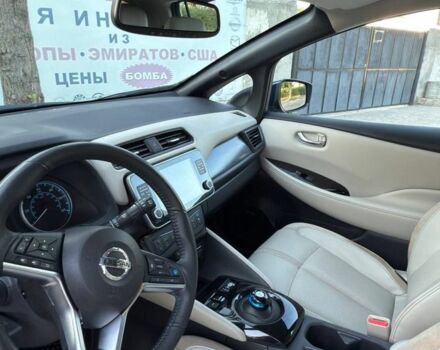 Синий Ниссан Лиф, объемом двигателя 0 л и пробегом 77 тыс. км за 19000 $, фото 5 на Automoto.ua