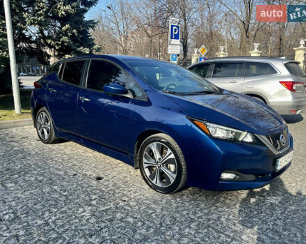 Синий Ниссан Лиф, объемом двигателя 0 л и пробегом 86 тыс. км за 14600 $, фото 8 на Automoto.ua