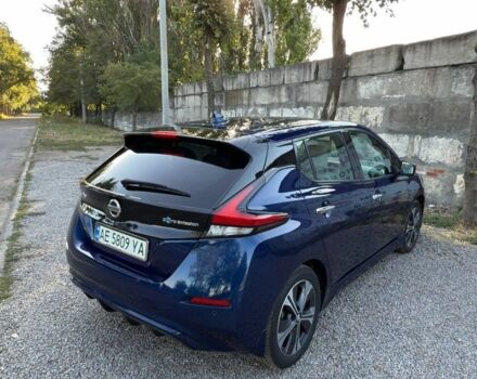 Синий Ниссан Лиф, объемом двигателя 0 л и пробегом 77 тыс. км за 19000 $, фото 1 на Automoto.ua
