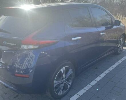 Синий Ниссан Лиф, объемом двигателя 0 л и пробегом 84 тыс. км за 18500 $, фото 5 на Automoto.ua