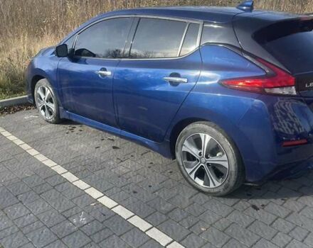 Синий Ниссан Лиф, объемом двигателя 0 л и пробегом 84 тыс. км за 18500 $, фото 6 на Automoto.ua